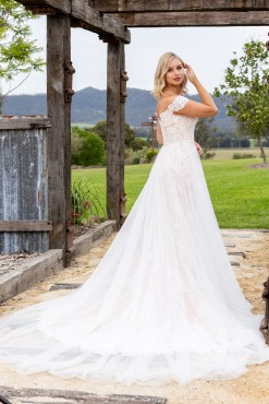 say you love me PF374 with tulle over skirt PF365 back